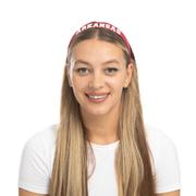 Arkansas Razorbacks ZooZatz Women's Hard Headband